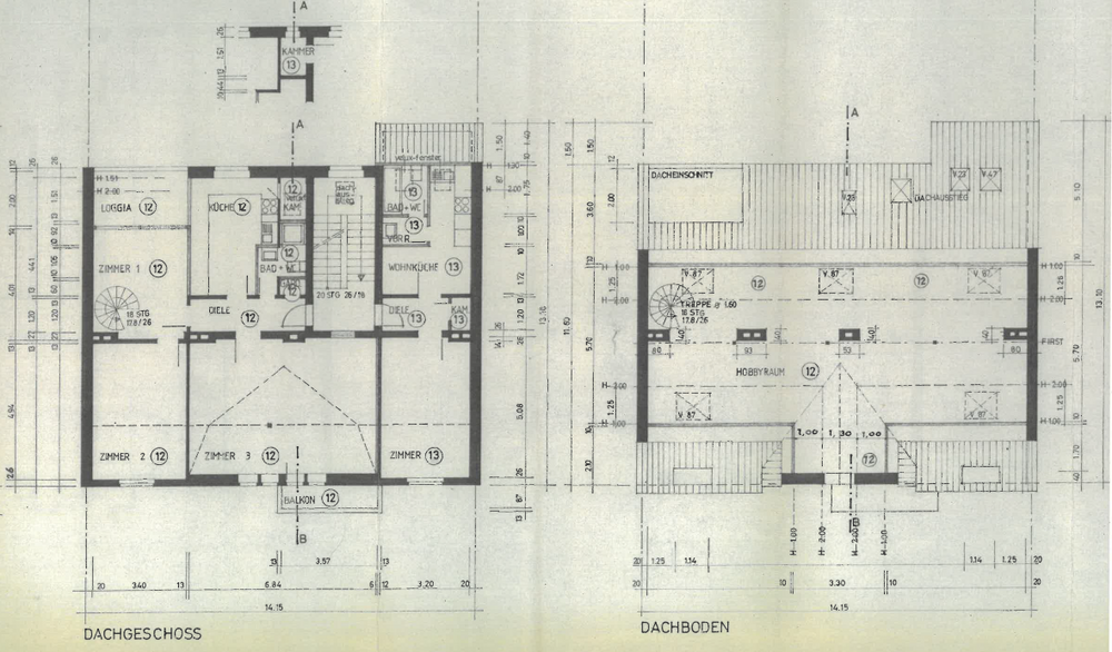 Etagenwohnung Düsseldorf Oberbilk - 4 Zimmer, 106 m&sup2;, 330.000&euro; | Angebot:27016509