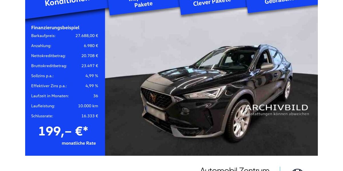 Cupra Formentor 11.338 km 27.688 &euro; Leverkusen 51379