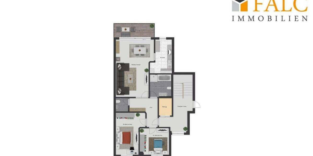 Etagenwohnung Pulheim - 3 Zimmer, 89 m&sup2;, 389.000&euro; | Angebot:26017669