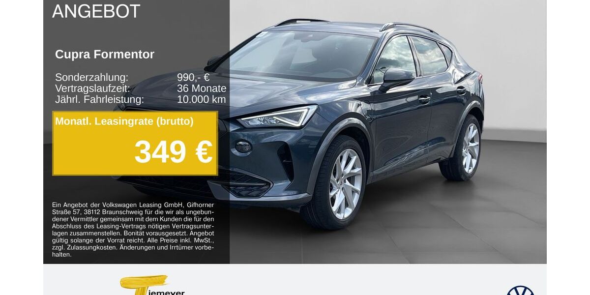 Cupra Formentor 72.549 km 20.850 &euro; Remscheid 42897