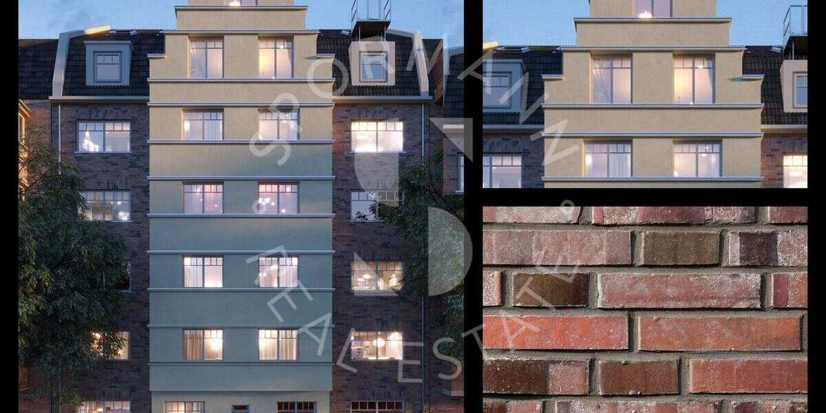 Etagenwohnung Düsseldorf Flingern Nord - 3 Zimmer, 90 m&sup2;, 775.000&euro; | Angebot:22926641