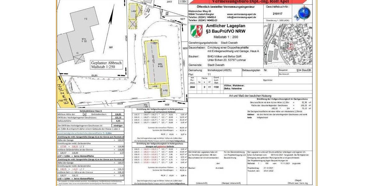 Grundstück Overath / Brombach Overath - 420.000&euro; | Angebot:24036431