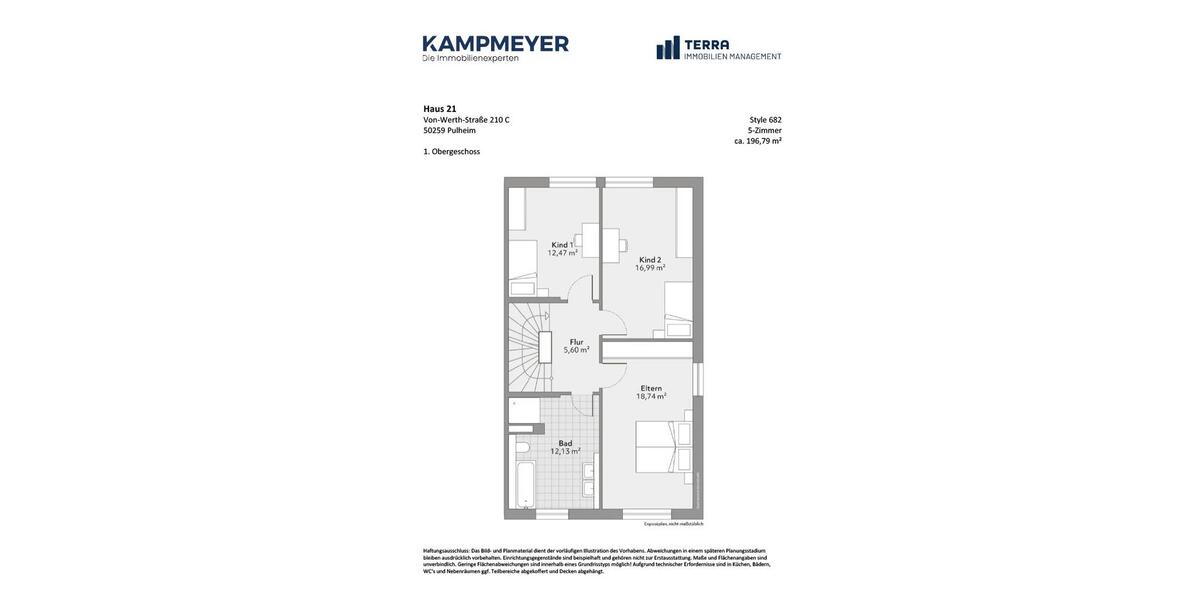 Doppelhaushälfte Pulheim - 5 Zimmer, 197 m&sup2;, 2.650&euro; | Angebot:26477215