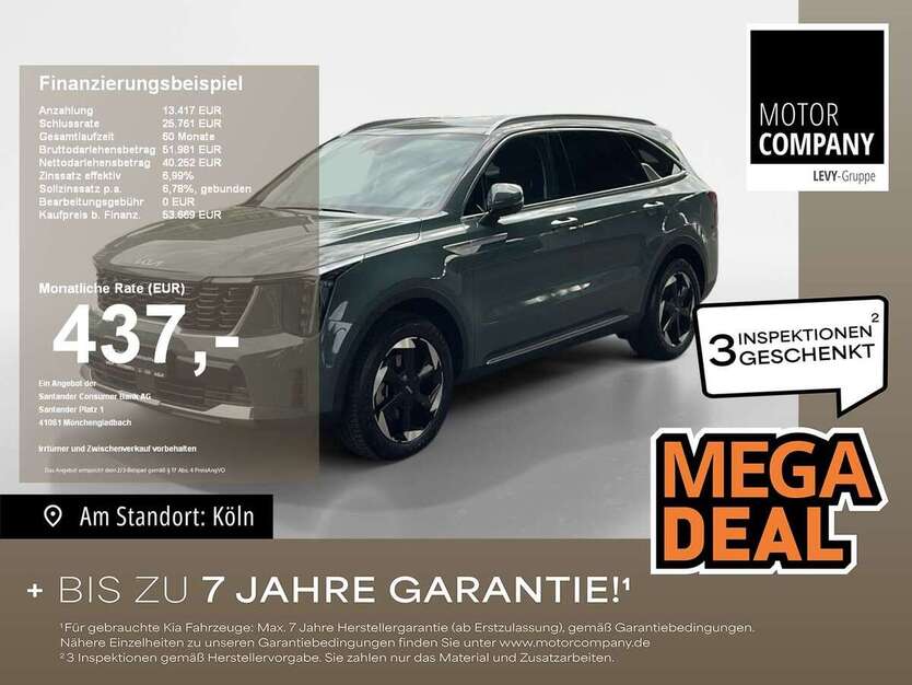 Kia Sorento 22.708 km 52.487 € Köln 50968