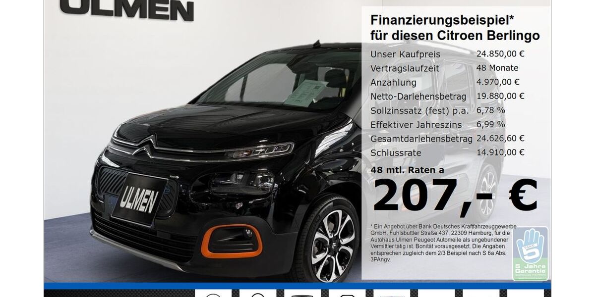 Citroen Berlingo 30.132 km 24.850 &euro; Düsseldorf 40233