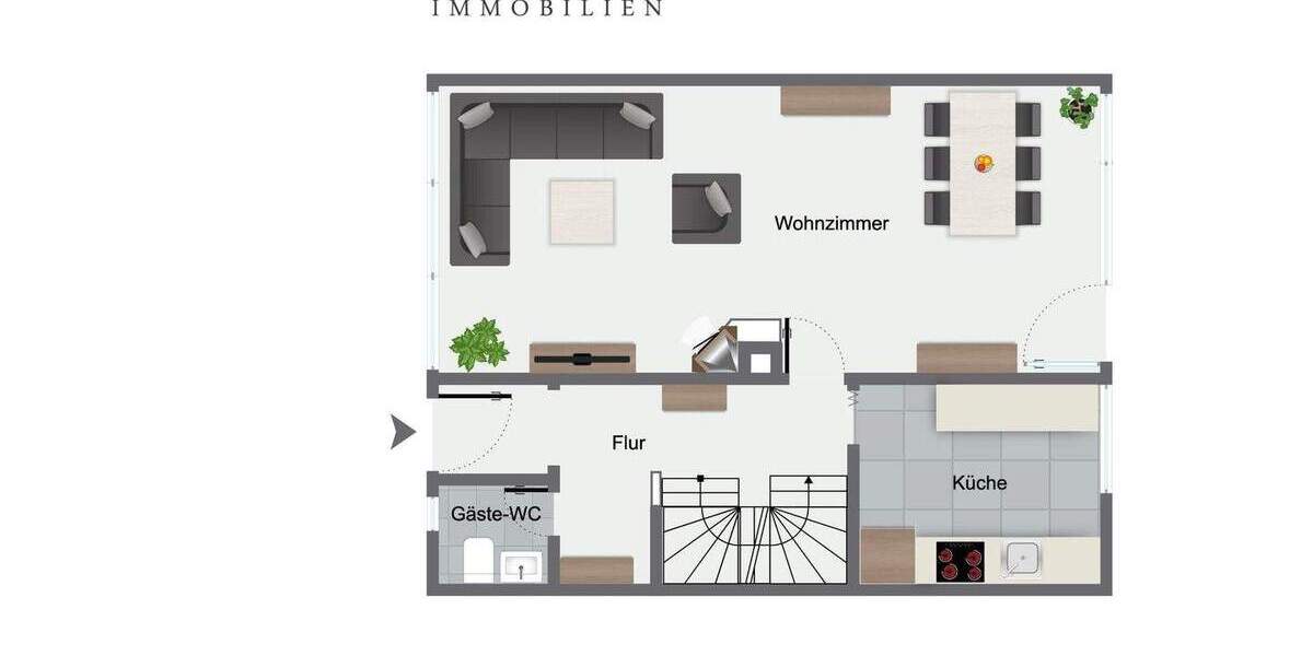 Reihenmittelhaus Köln Lindweiler - 4 Zimmer, 87 m&sup2;, 320.000&euro; | Angebot:25696516