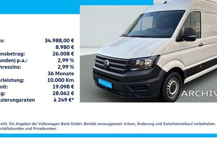 VW Crafter 16.638 km 34.988 € Leverkusen 51379