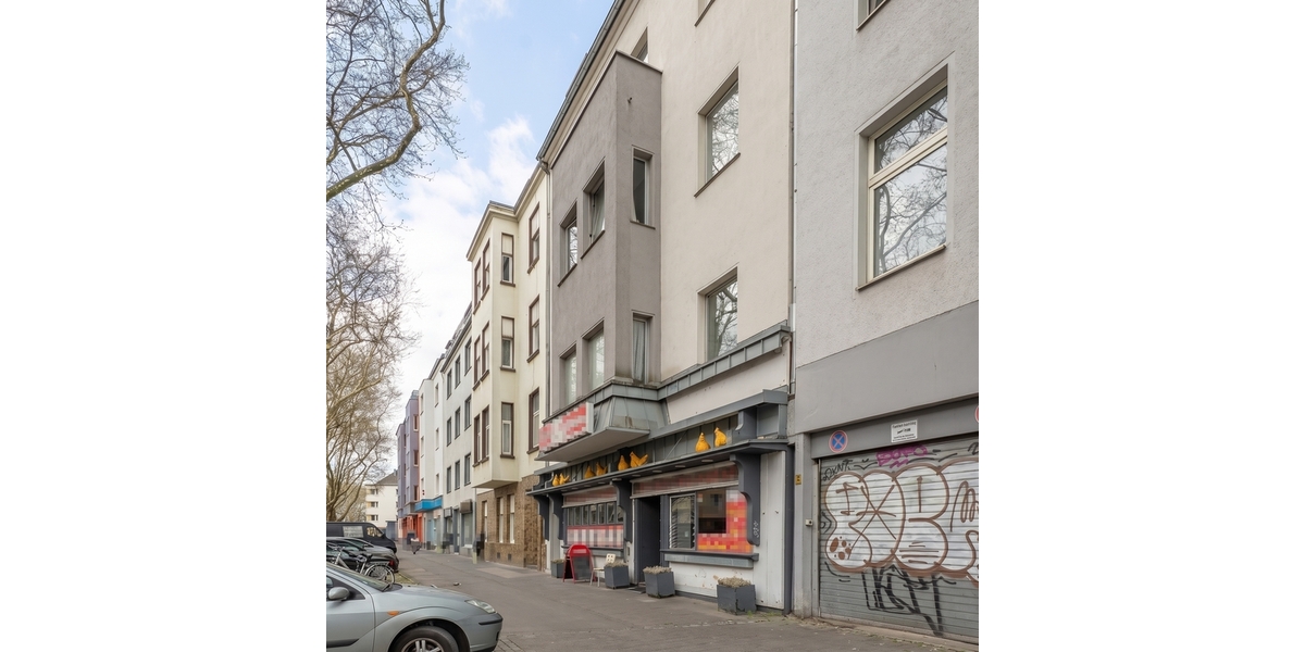 Rund 208.000 EUR Jahresmiete: Wohn- & Geschäftshaus mit Boardinghouse in Köln-Buchforst - Mehrfamilienhaus, Wohnhaus Köln Mülheim | Angebot:27679841