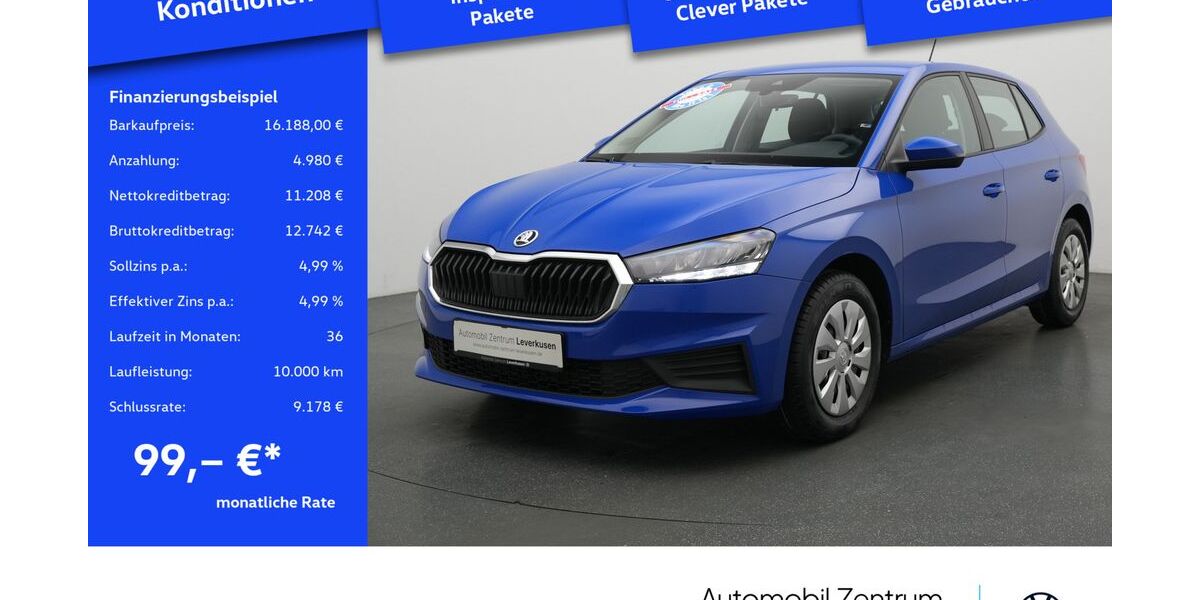 Skoda Fabia 26.782 km 15.880 &euro; Leverkusen 51379