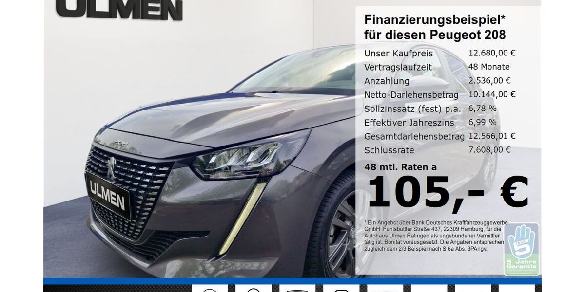 Peugeot 208 31.320 km 12.680 &euro; Ratingen 40880