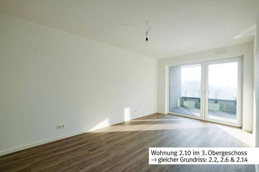 Geräumige 2-Zimmerwohnung in Monheim-Baumberg