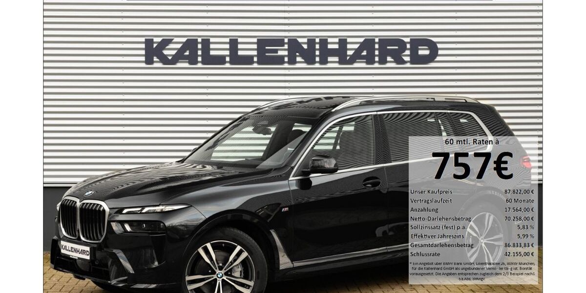BMW X7 26.140 km 87.822 € Köln 51149