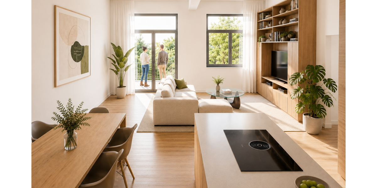 Etagenwohnung Wuppertal Lichtenplatz - 2 Zimmer, 64 m&sup2;, 243.200&euro; | Angebot:26960858
