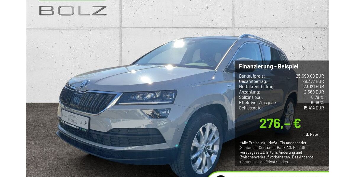 Skoda Karoq 49.780 km 25.690 &euro; Pulheim-Brauweiler 50259