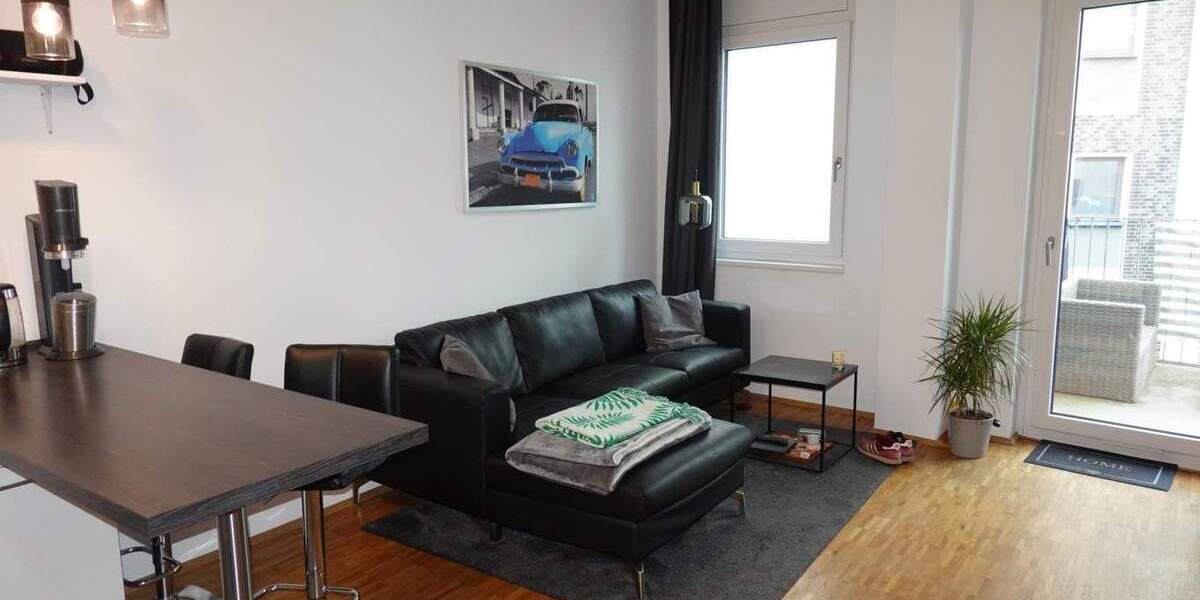 Etagenwohnung Düsseldorf Grafenberg - 2 Zimmer, 53 m&sup2;, 925&euro; | Angebot:24766681