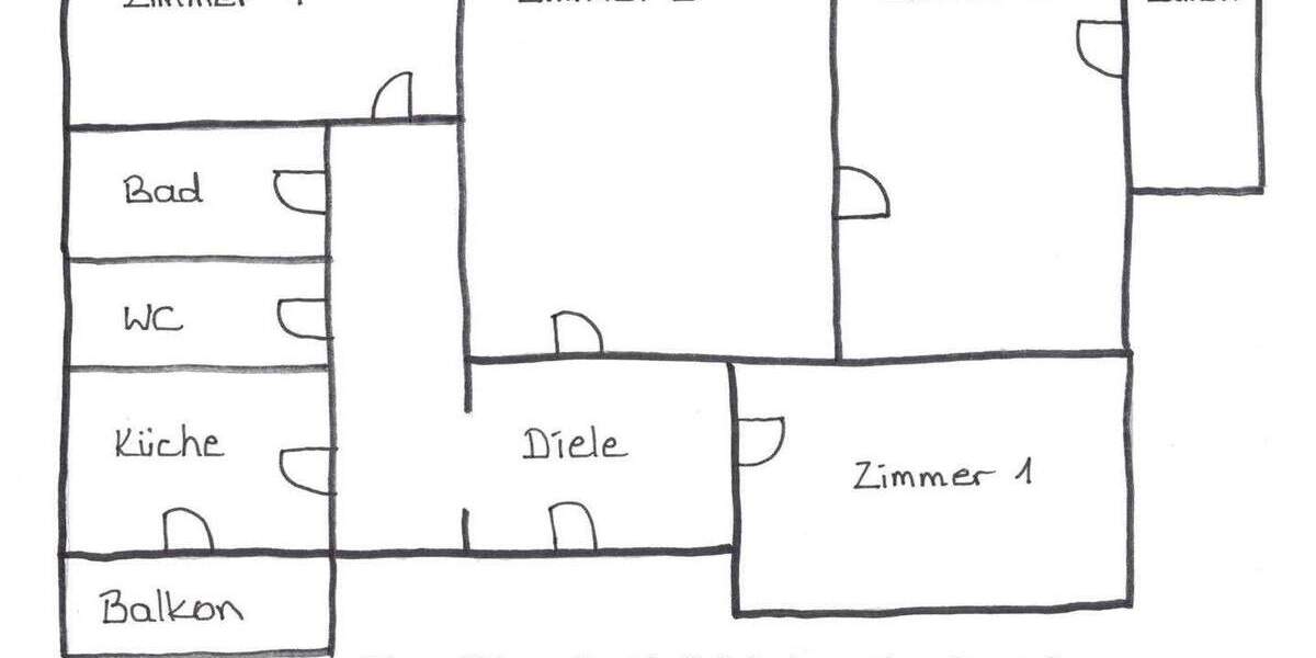 Etagenwohnung Düsseldorf Pempelfort - 4 Zimmer, 87 m&sup2;, 1.070&euro; | Angebot:24775545