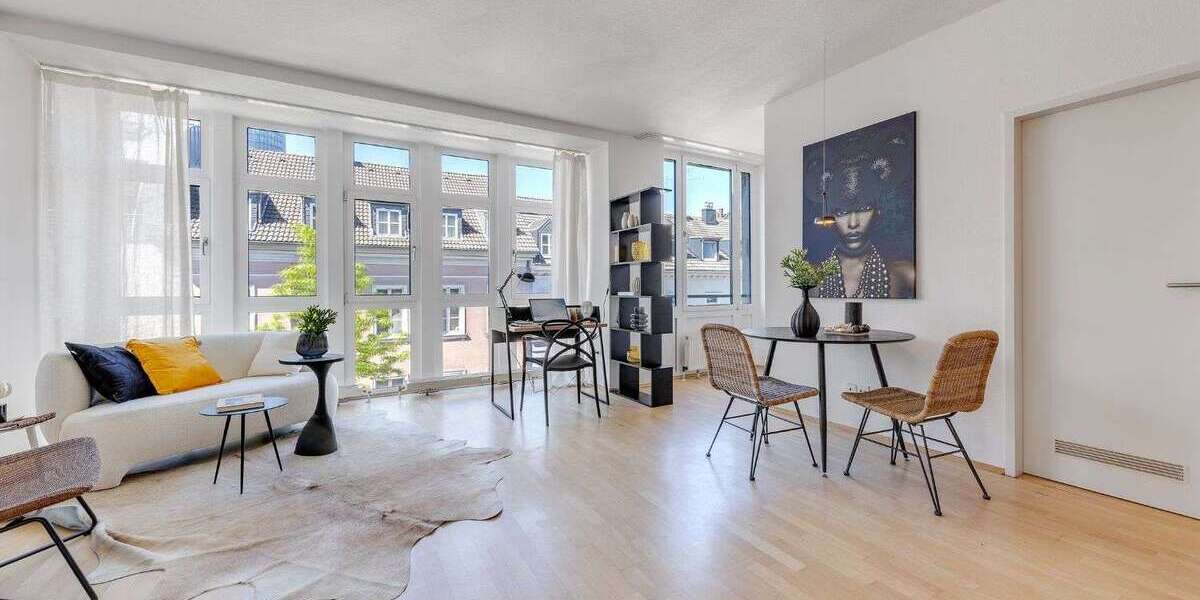 Etagenwohnung Düsseldorf Pempelfort - 1 Zimmer, 31 m&sup2;, 209.000&euro; | Angebot:26586241