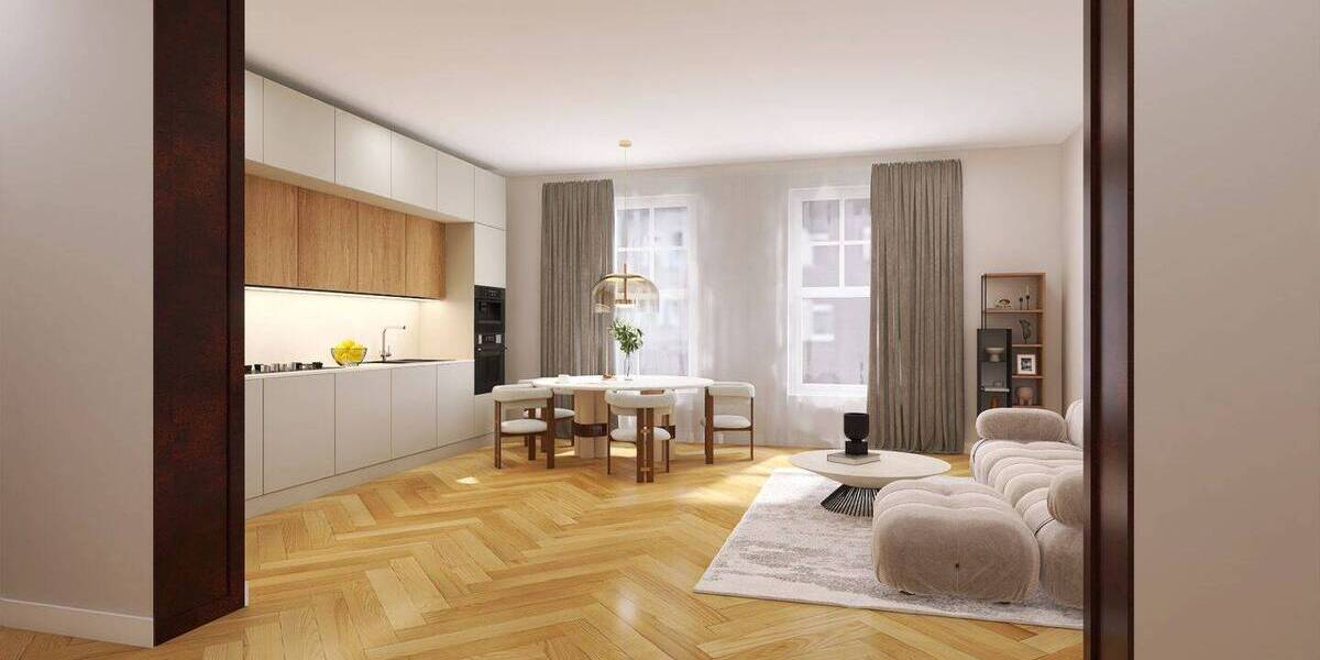 Etagenwohnung Düsseldorf Ludenberg - 2 Zimmer, 67 m&sup2;, 410.000&euro; | Angebot:20311293