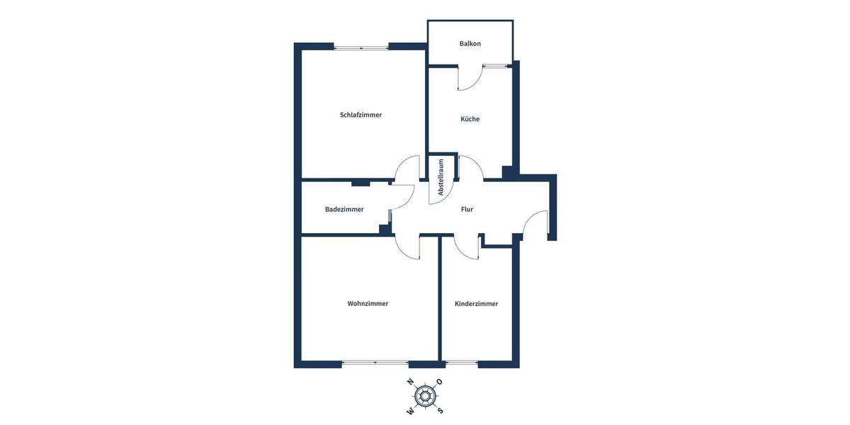 Etagenwohnung Burscheid - 3 Zimmer, 71 m&sup2;, 198.000&euro; | Angebot:24635269