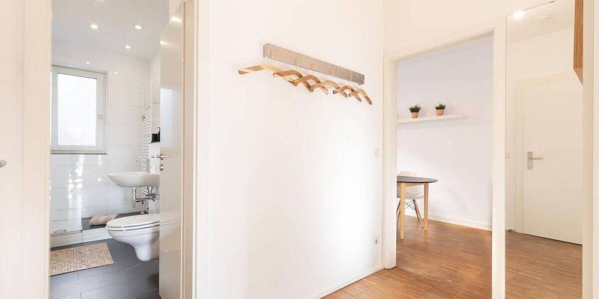 Etagenwohnung Düsseldorf Unterbilk - 2 Zimmer, 55 m&sup2;, 365.000&euro; | Angebot:26486913