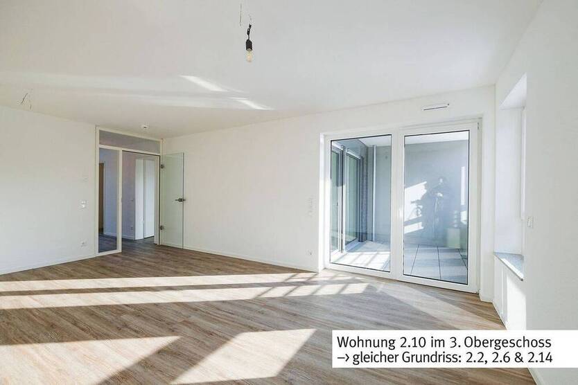 Geräumige 2-Zimmerwohnung in Monheim-Baumberg
