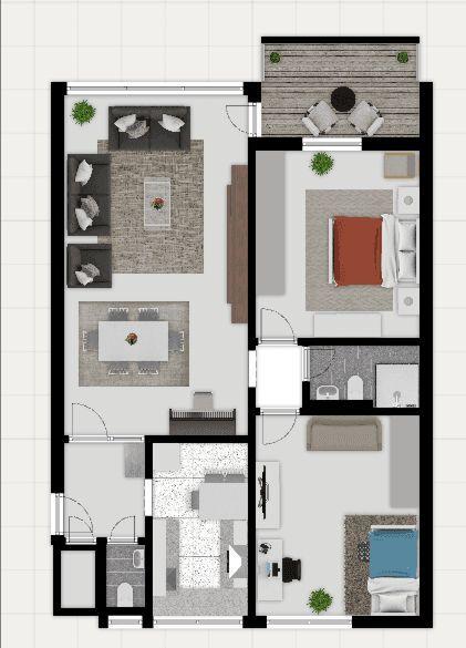 Etagenwohnung Bergisch Gladbach Gronau - 3 Zimmer, 86 m&sup2;, 950&euro; | Angebot:24510416