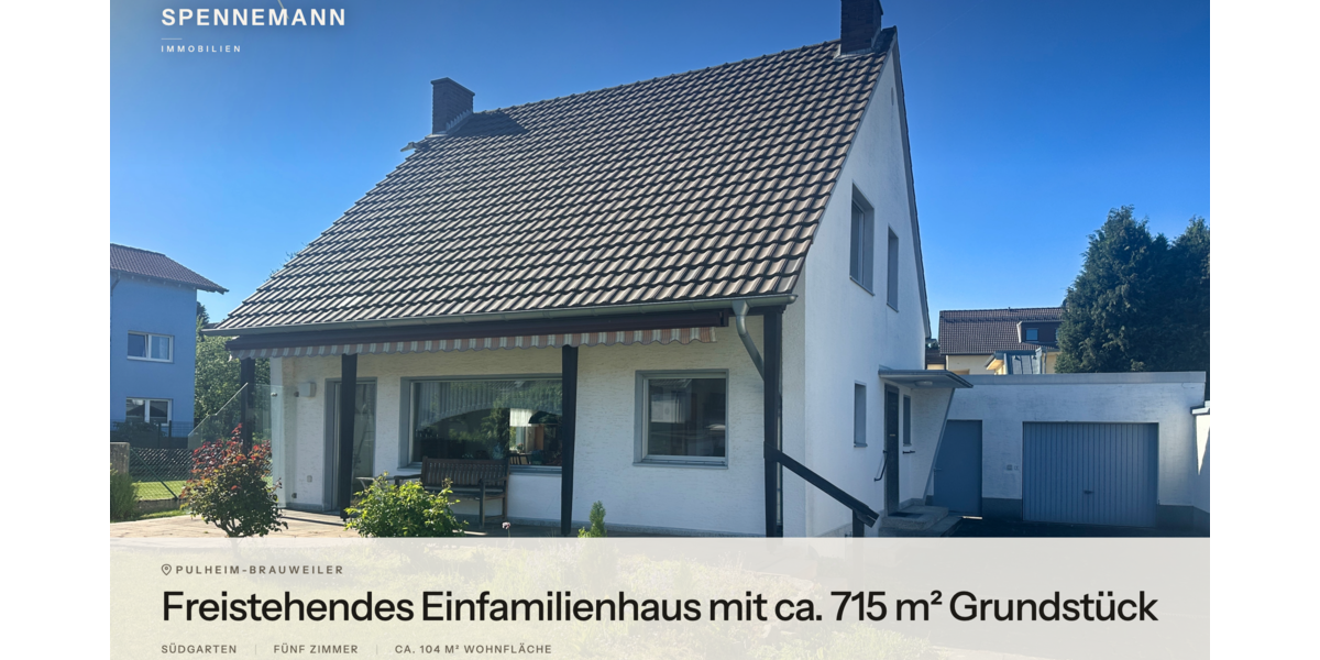 Einfamilienhaus Pulheim - 5 Zimmer, 104 m&sup2;, 525.000&euro; | Angebot:26612813