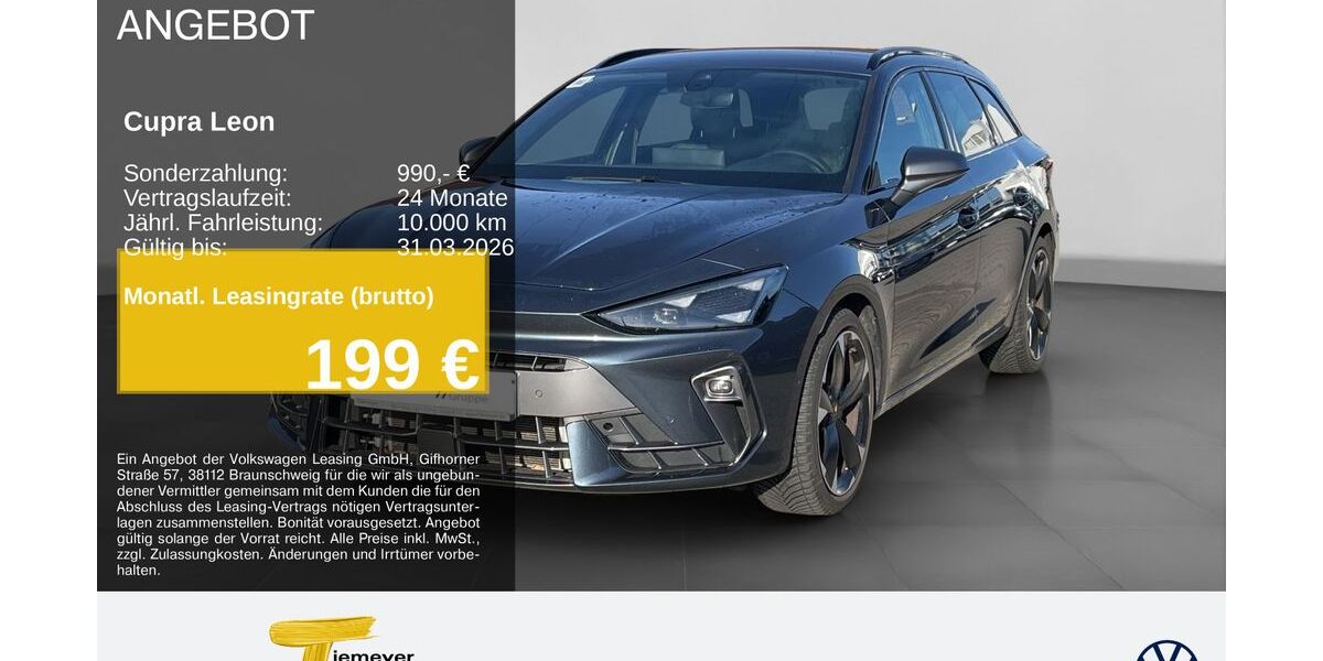 Cupra Leon 23.570 km 30.650 &euro; Remscheid 42897