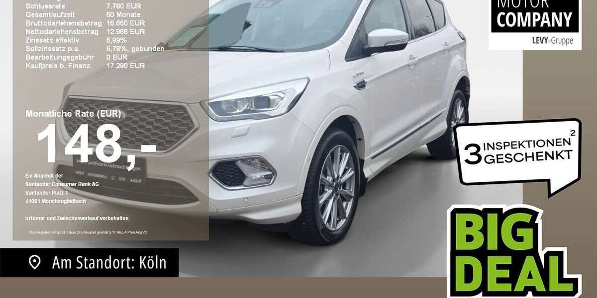 Ford Kuga 95.480 km 17.290 € Köln 50968