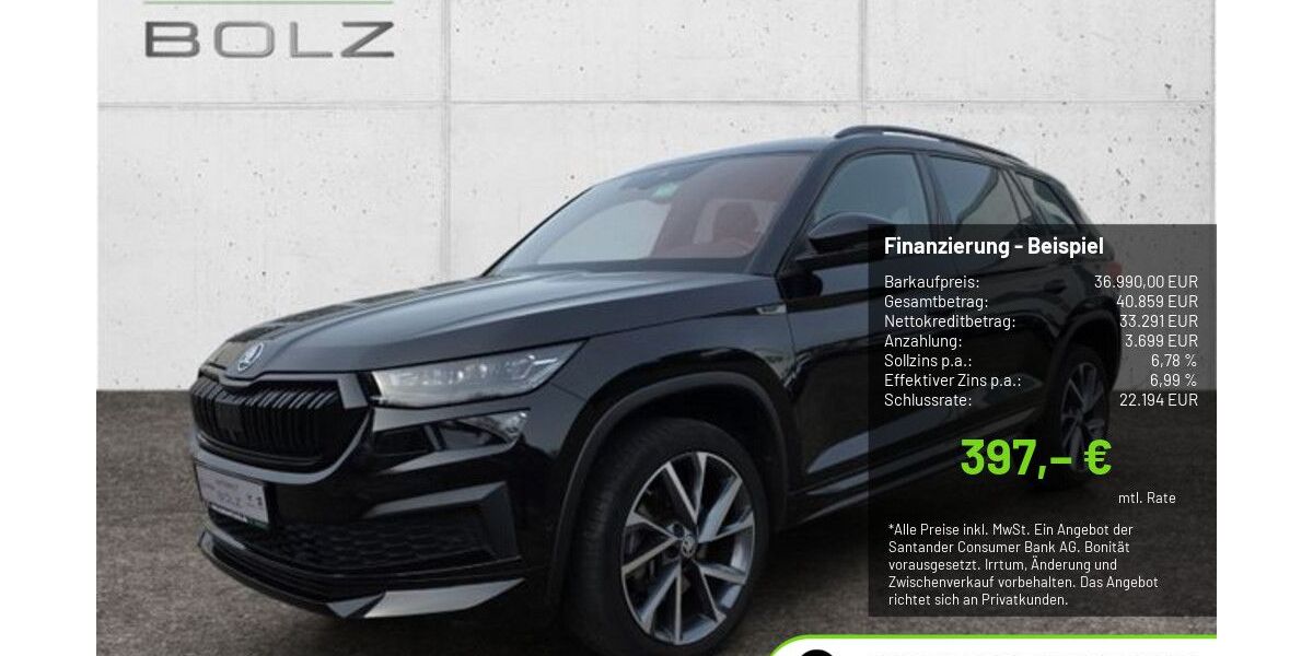 Skoda Kodiaq 60.767 km 36.590 &euro; Pulheim-Brauweiler 50259