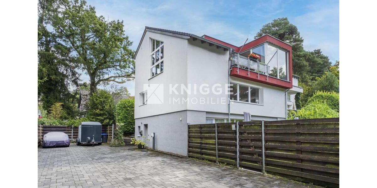 +++ 3439 - Architekten-Penthouse in begehrter Villenlage von GL-Hebborn +++ zimmer