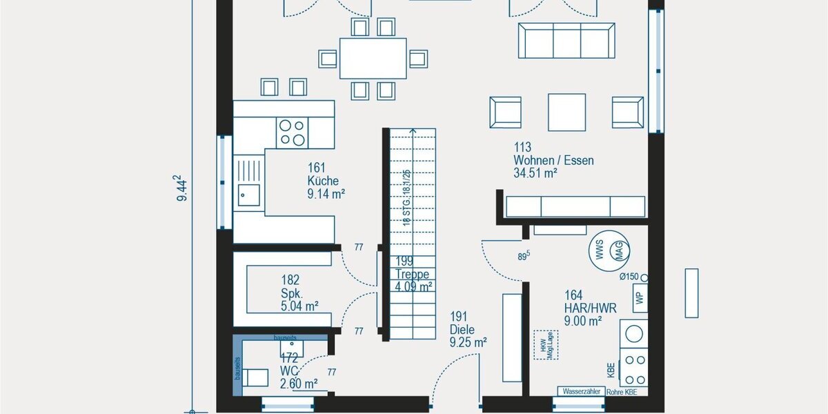 Individuelles Einfamilienhaus - Ihr Traumhaus nach Maß! - Einfamilienhaus Odenthal | Angebot:27650427