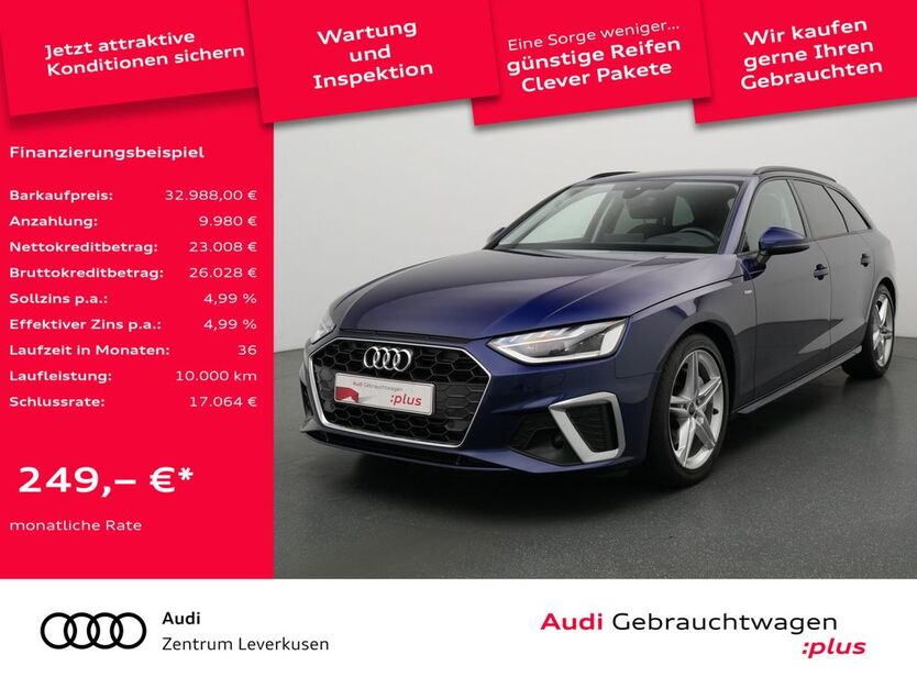 Audi A4 58.773 km 32.988 € Leverkusen 51373