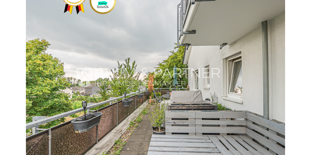 Etagenwohnung Leverkusen Alkenrath - 2 Zimmer, 67 m&sup2;, 220.000&euro; | Angebot:25525674