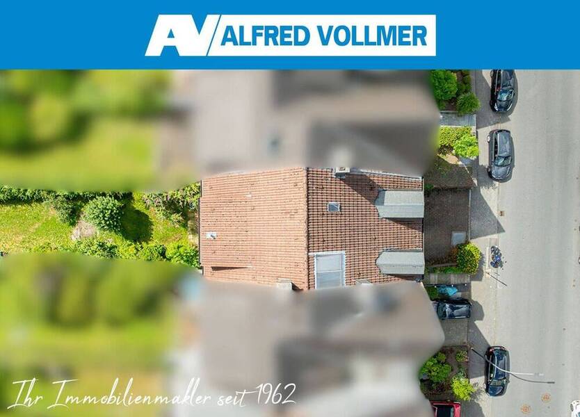Historisches Reihenmittelhaus mit großem Garten