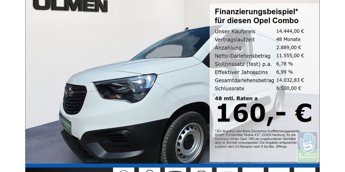 Opel Combo 26.355 km 13.999 € Düsseldorf 40231