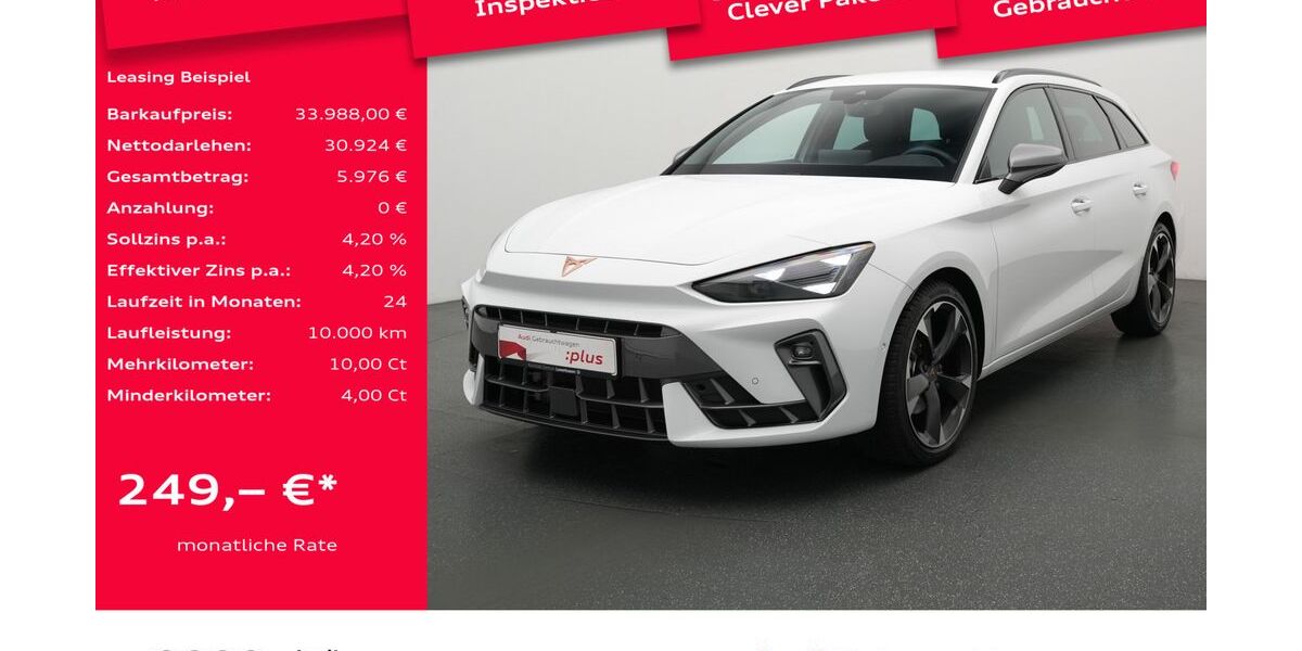 Cupra Leon 18.217 km 33.988 € Leverkusen 51373