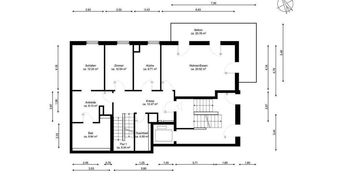 Etagenwohnung Düsseldorf Heerdt - 5 Zimmer, 189 m&sup2;, 1.250.000&euro; | Angebot:26016999