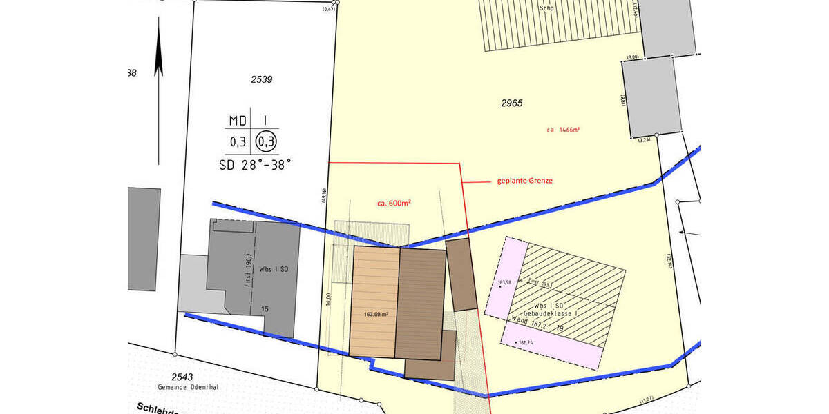 Grundstück Odenthal Erberich - 279.000&euro; | Angebot:25740759