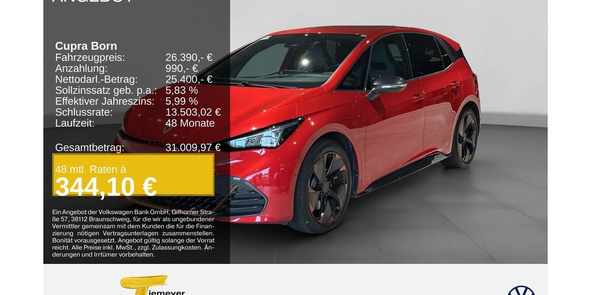 Cupra Born 30.534 km 26.390 € Remscheid 42897
