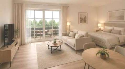 Zimmer Düsseldorf Stadtbezirk 9 - 1 Zimmer, 1.350&euro; | Angebot:27029390