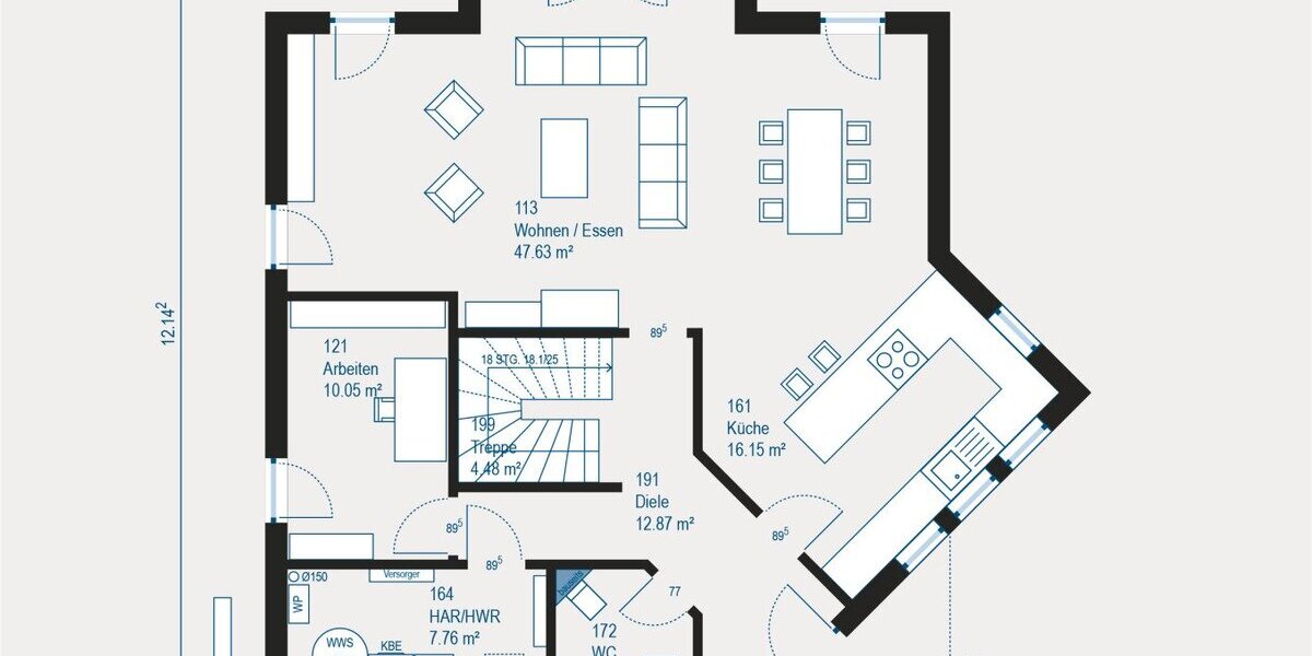 Gestalten Sie Ihr Traumhaus in Remscheid - Einfamilienhaus ganz nach Ihren Wünschen! - Einfamilienhaus Remscheid Remscheid-Süd | Angebot:27698501