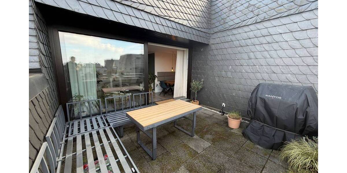 Terrassenwohnung Düsseldorf Benrath - 2 Zimmer, 74 m&sup2;, 895&euro; | Angebot:25958922