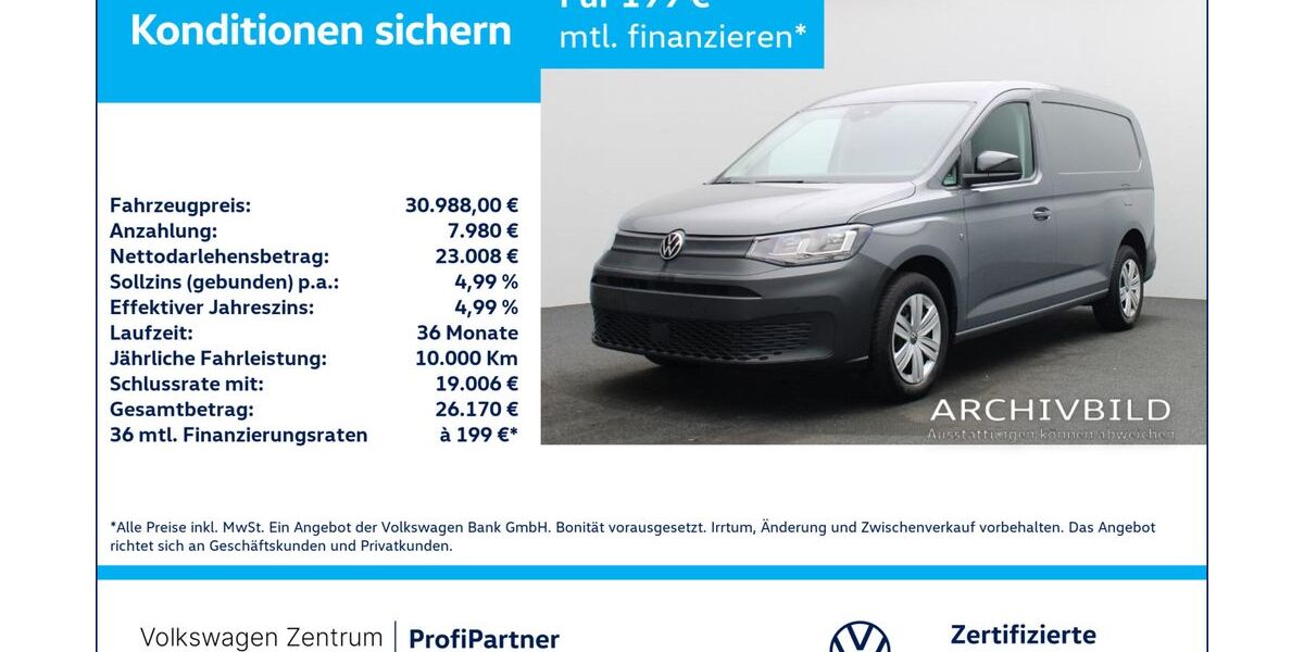VW Caddy 25.699 km 30.980 &euro; Leverkusen 51379
