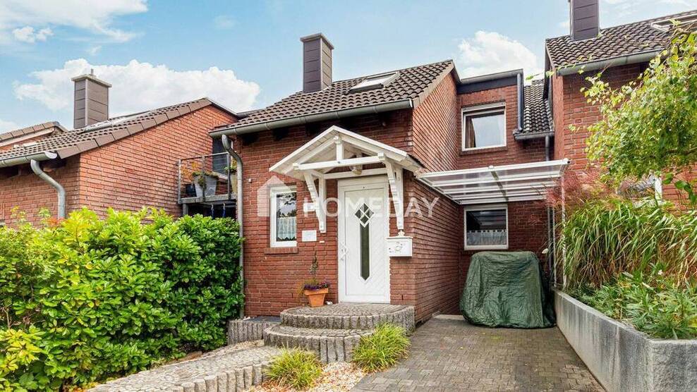 Gepflegtes Reihenhaus mit viel Komfort und schwedischem Gartenhaus