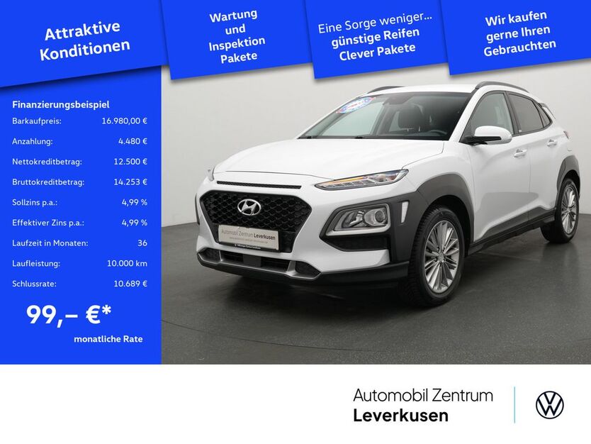 Hyundai KONA 19.979 km 16.980 € Leverkusen 51379