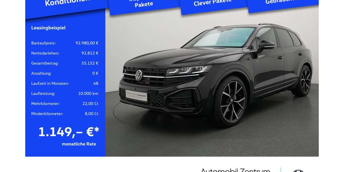 VW Touareg 1.009 km 92.980 &euro; Leverkusen 51379
