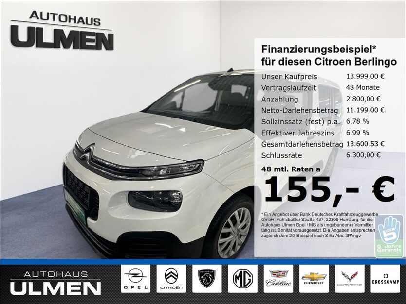 Citroen Berlingo 95.280 km 13.999 € Düsseldorf 40231