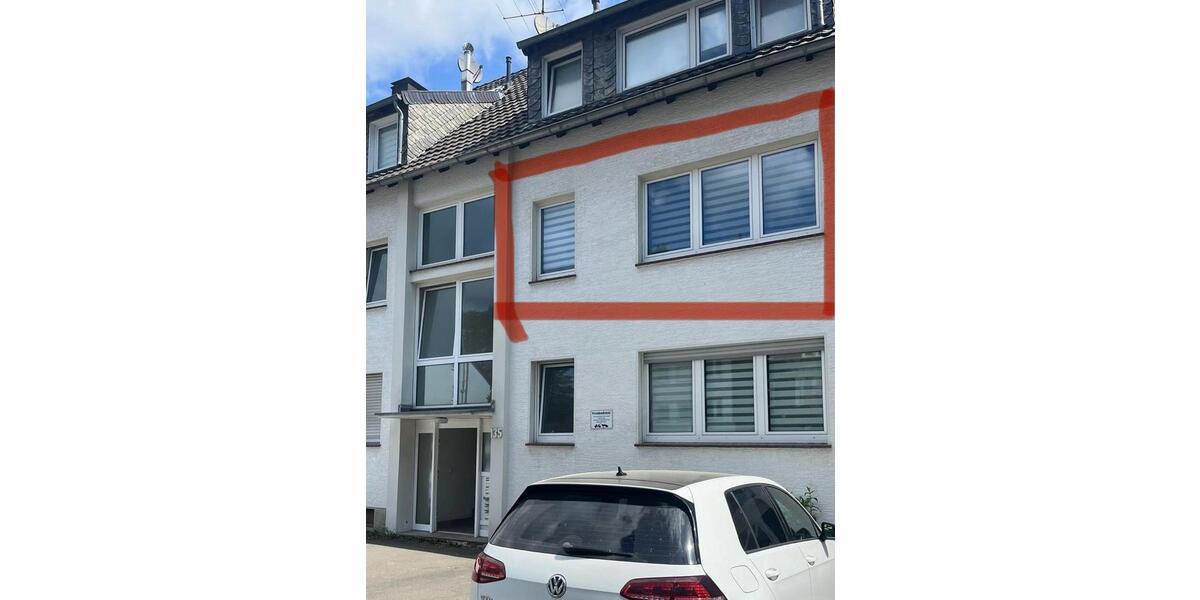 Etagenwohnung Wuppertal Gemarkung Ronsdorf - 2 Zimmer, 64 m&sup2;, 650&euro; | Angebot:24409549