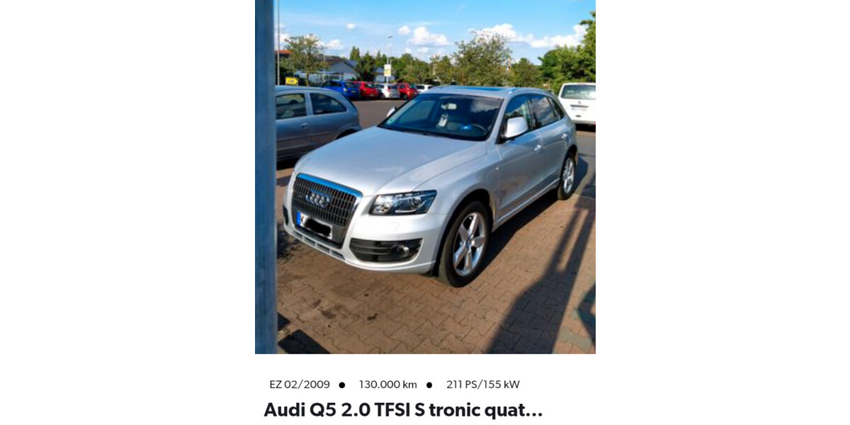 Audi Q5 130.000 km 13.000 € Köln 50667